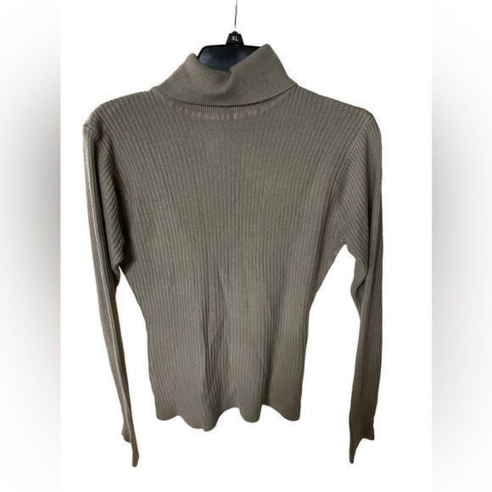 Women’s size small‎ Express beige long sleeve cowl neck top